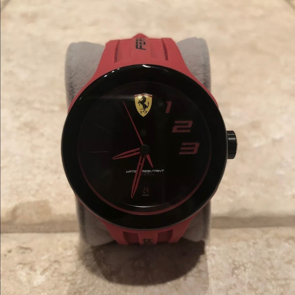 Ferrari Scuderia Watch Crimson Red